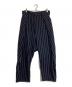 Y's（ワイズ）の古着「ストライプパンツ」｜ネイビー