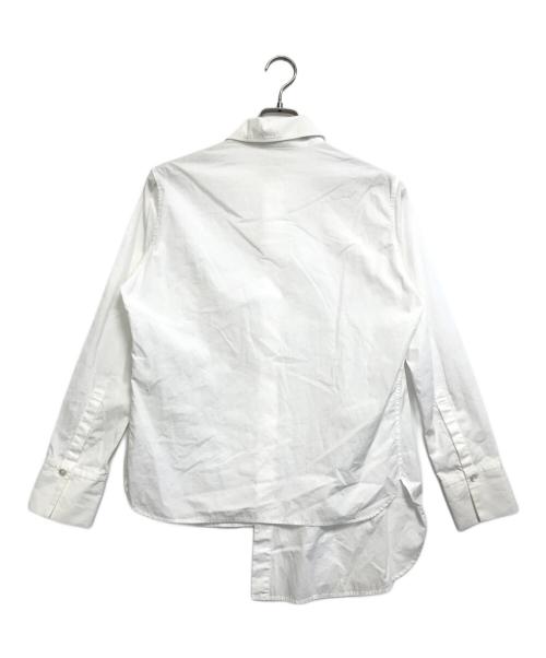 Y's（ワイズ）Y's (ワイズ) アシンメトリーシャツ ホワイト サイズ:Sの古着・服飾アイテム