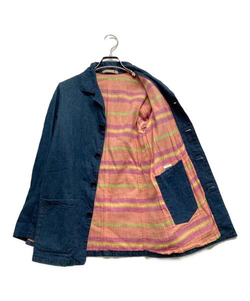 45R（フォーティファイブ・アール）45R (フォーティファイブ・アール) デニムカバーオール インディゴ サイズ:1の古着・服飾アイテム