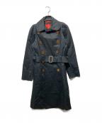 Vivienne Westwood RED LABELヴィヴィアンウエストウッドレッドレーベル）の古着「トレンチコート」｜ブラック