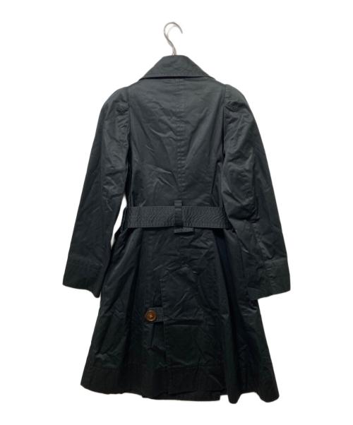Vivienne Westwood RED LABEL（ヴィヴィアンウエストウッドレッドレーベル）Vivienne Westwood RED LABEL (ヴィヴィアンウエストウッドレッドレーベル) トレンチコート ブラック サイズ:Mの古着・服飾アイテム