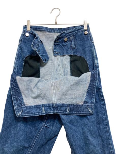 TUKI（ツキ）TUKI (ツキ) デニムクロップドパンツ インディゴ サイズ:1の古着・服飾アイテム