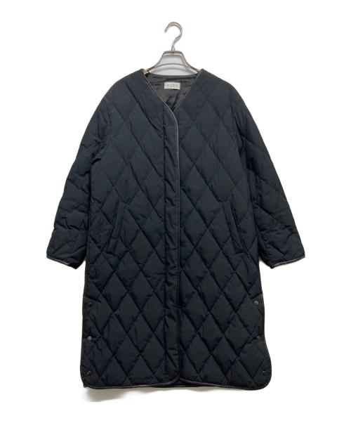 PLST（プラステ）PLST (プラステ) キルティングダウンコート ブラック サイズ:Sの古着・服飾アイテム