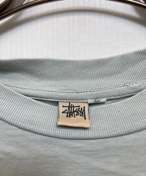 stussy（ステューシー）stussy (ステューシー) Tシャツ スカイブルー サイズ:Mの古着・服飾アイテム
