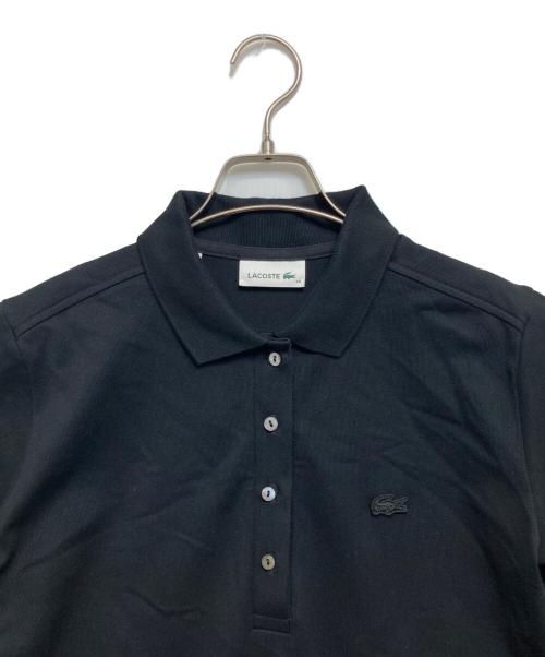 LACOSTE（ラコステ）LACOSTE (ラコステ) ポロワンピース ブラック サイズ:40の古着・服飾アイテム