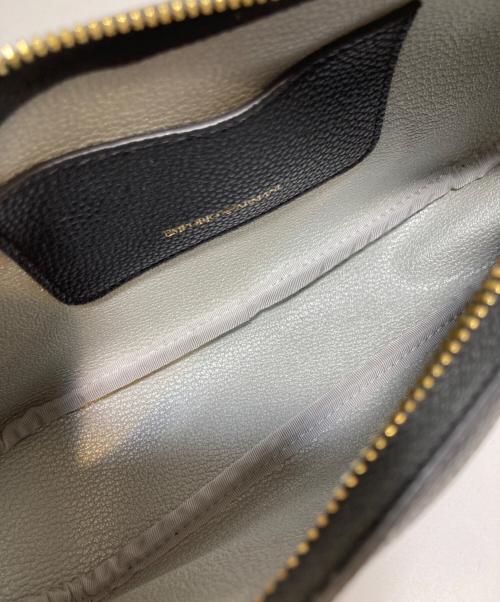 EMPORIO ARMANI（エンポリオアルマーニ）EMPORIO ARMANI (エンポリオアルマーニ) ショルダーバッグ ブラックの古着・服飾アイテム