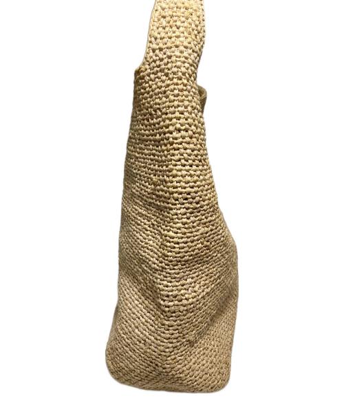 HELEN KAMINSKI（ヘレンカミンスキー）HELEN KAMINSKI (ヘレンカミンスキー) ラフィアワンショルダーバッグ ベージュの古着・服飾アイテム