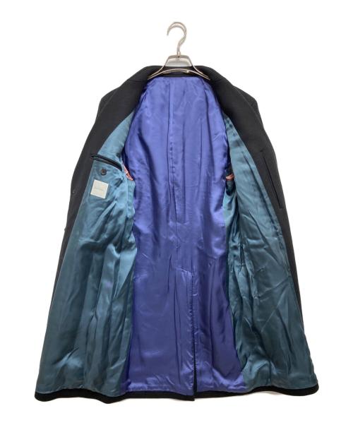 PAUL SMITH（ポールスミス）Paul Smith (ポールスミス) チェスターコート ブラック サイズ:Mの古着・服飾アイテム