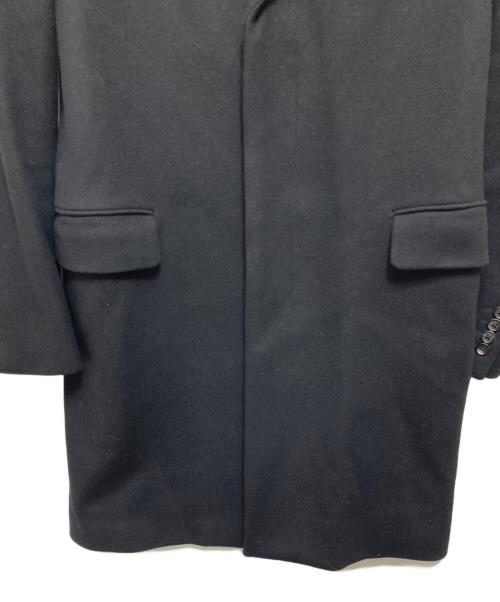 PAUL SMITH（ポールスミス）Paul Smith (ポールスミス) チェスターコート ブラック サイズ:Mの古着・服飾アイテム