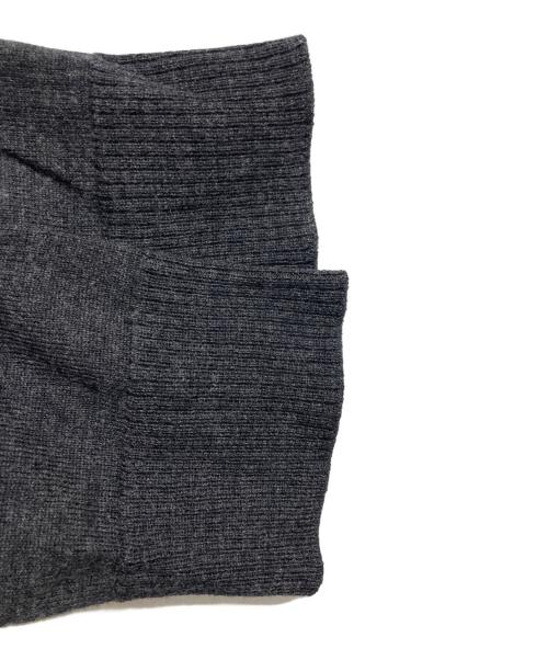 BURBERRY BLACK LABEL（バーバリーブラックレーベル）BURBERRY BLACK LABEL (バーバリーブラックレーベル) ホースロゴタートルネックニット グレー サイズ:3の古着・服飾アイテム