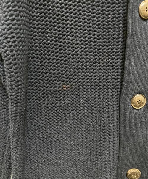 BURBERRY BLACK LABEL（バーバリーブラックレーベル）BURBERRY BLACK LABEL (バーバリーブラックレーベル) ニットジャケット ネイビー サイズ:3の古着・服飾アイテム