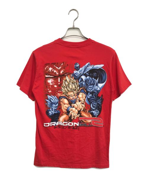 アニメーションTシャツ（アニメーションTシャツ）アニメーションTシャツ (アニメーションTシャツ) ドラゴンボールZ アニメTシャツ レッド サイズ:Mの古着・服飾アイテム