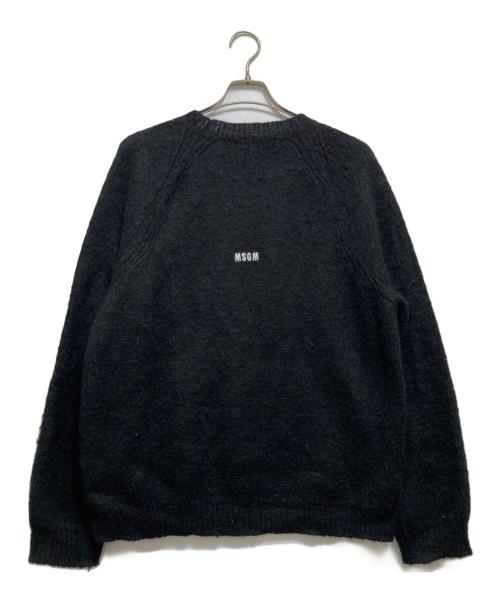 MSGM（エムエスジーエム）MSGM (エムエスジーエム) ニット ブラック サイズ:Lの古着・服飾アイテム