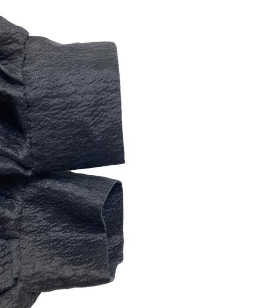 LE PHIL（ル フィル）LE PHIL (ル フィル) シアージャガードブラウス ブラック サイズ:Fの古着・服飾アイテム