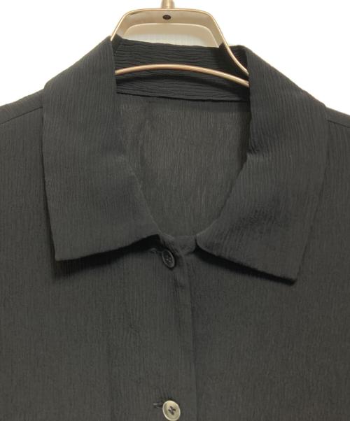 ADORE（アドーア）ADORE (アドーア) 半袖シャツ ブラック サイズ:38の古着・服飾アイテム