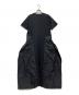 UN3D. (アンスリード) サイドギャザーポケットワンピース ブラック サイズ:36：17000円