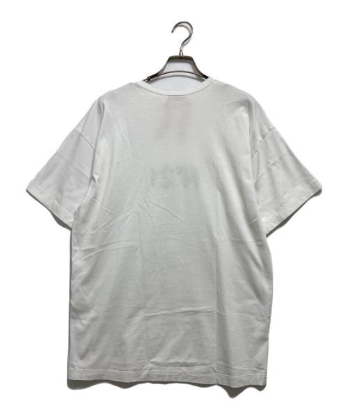 N°21（ヌメロヴェントゥーノ）N°21 (ヌメロヴェントゥーロ) ビジューロゴカットソー ホワイト サイズ:40の古着・服飾アイテム