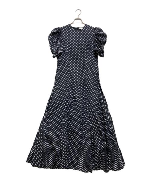 MARIHA（マリハ）MARIHA (マリハ) ドットワンピース ネイビー サイズ:36の古着・服飾アイテム