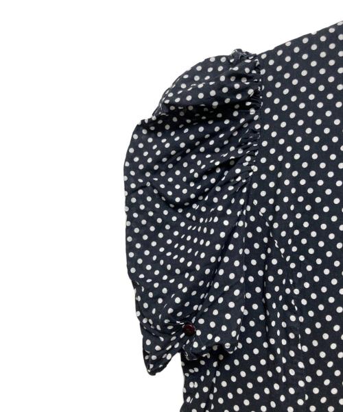 MARIHA（マリハ）MARIHA (マリハ) ドットワンピース ネイビー サイズ:36の古着・服飾アイテム