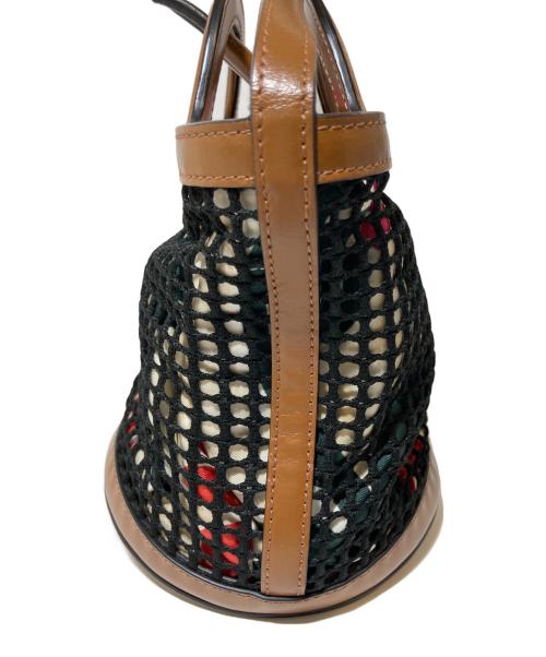 MARNI（マルニ）MARNI (マルニ) WISTARIAショルダーバック ブラウンの古着・服飾アイテム