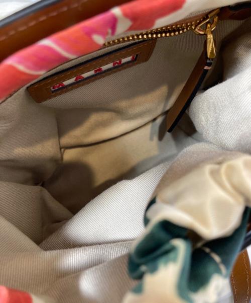 MARNI（マルニ）MARNI (マルニ) WISTARIAショルダーバック ブラウンの古着・服飾アイテム