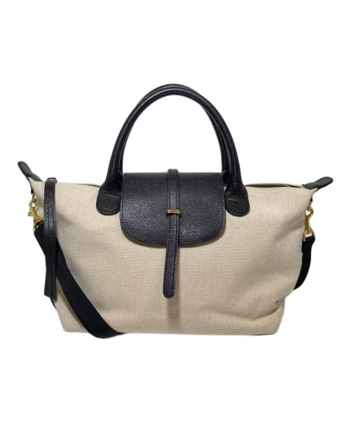 VIOLAd'ORO（ヴィオラドーロ）VIOLAd'ORO (ヴィオラドーロ) 2WAYバッグ ブラックの古着・服飾アイテム