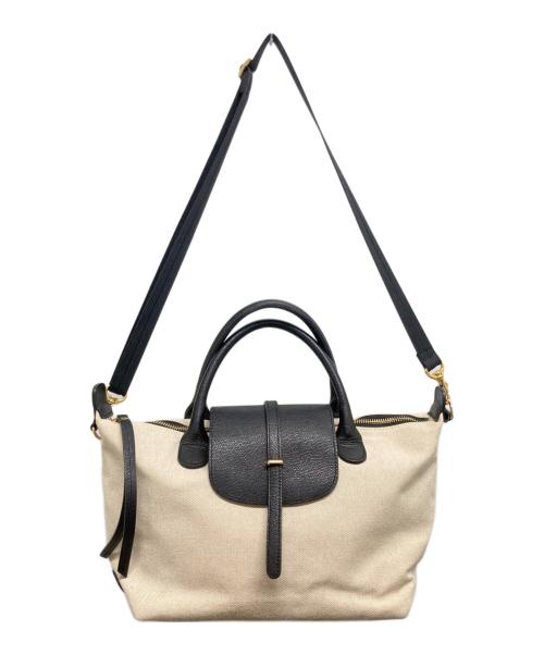 VIOLAd'ORO（ヴィオラドーロ）VIOLAd'ORO (ヴィオラドーロ) 2WAYバッグ ブラックの古着・服飾アイテム