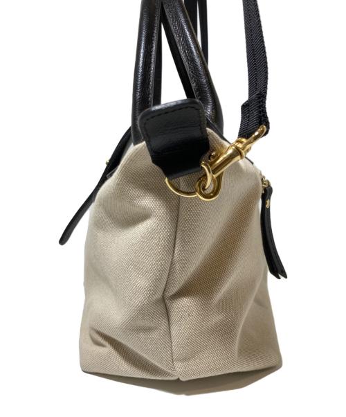 VIOLAd'ORO（ヴィオラドーロ）VIOLAd'ORO (ヴィオラドーロ) 2WAYバッグ ブラックの古着・服飾アイテム