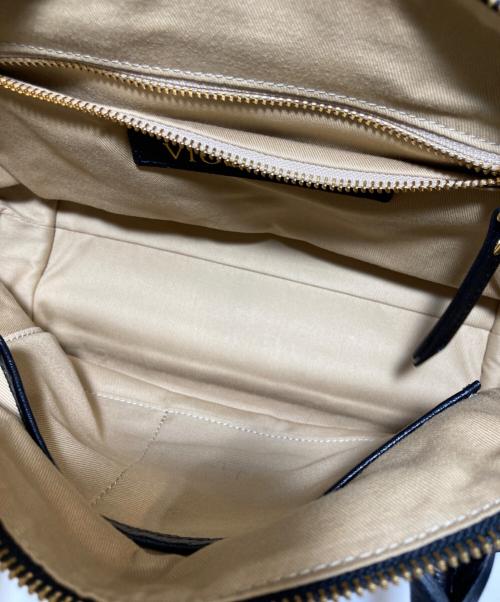 VIOLAd'ORO（ヴィオラドーロ）VIOLAd'ORO (ヴィオラドーロ) 2WAYバッグ ブラックの古着・服飾アイテム