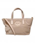 TORY BURCHトリーバーチ）の古着「2WAYバッグ」｜ライトピンク