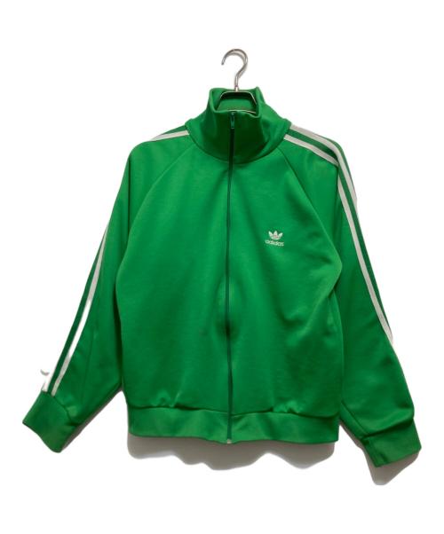 adidas Originals（アディダスオリジナル）adidas originals (アディダスオリジナル) トラックジャケット 黄緑 サイズ:記載なしの古着・服飾アイテム