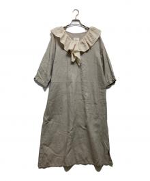 magali（マガリ）の古着「フィリルワンピース」｜ベージュ