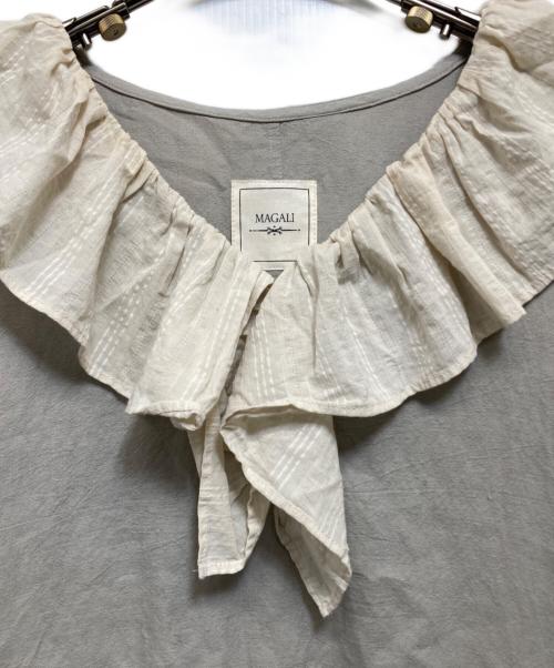 magali（マガリ）MAGALI (マガリ) フィリルワンピース ベージュ サイズ:表記無しの古着・服飾アイテム