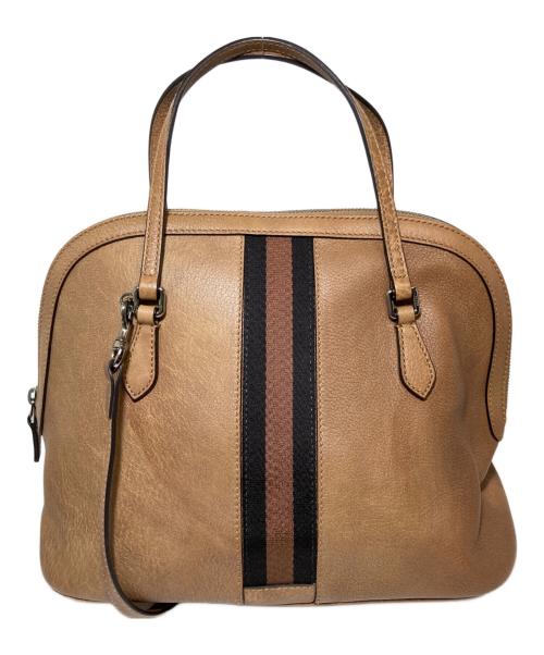 GUCCI（グッチ）GUCCI (グッチ) 2WAYバッグ ブラウンの古着・服飾アイテム