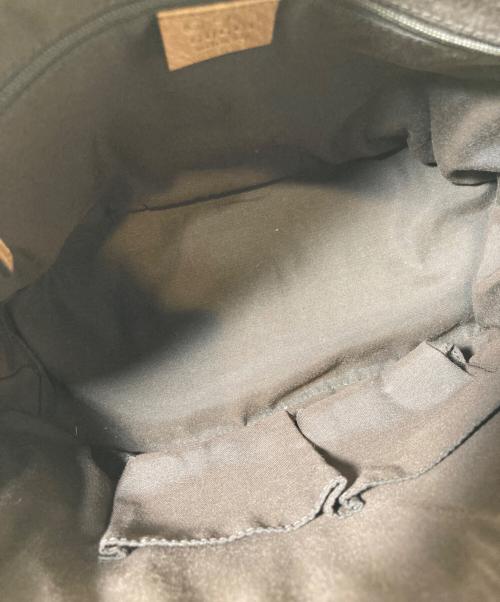 GUCCI（グッチ）GUCCI (グッチ) 2WAYバッグ ブラウンの古着・服飾アイテム