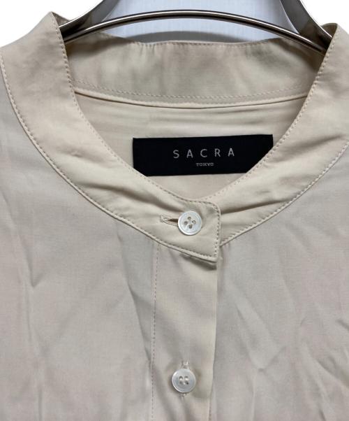 SACRA（サクラ）SACRA (サクラ) ワンピース ベージュ サイズ:38の古着・服飾アイテム