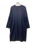 mizuiro-ind (ミズイロインド) ウール混ワンピース ネイビー サイズ:-：5000円