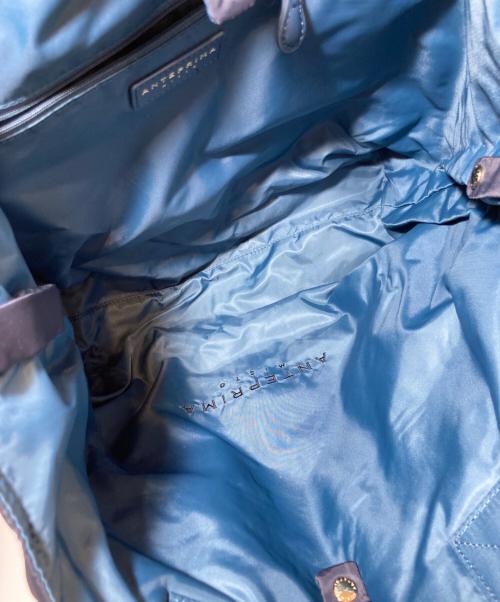 ANTEPRIMA MISTO（アンテプリマミスト）ANTEPRIMA MISTO (アンテプリマミスト) ハンドバッグ ブルーの古着・服飾アイテム