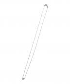 4℃ヨンドシー）の古着「K18ホワイトゴールド ネックレス」