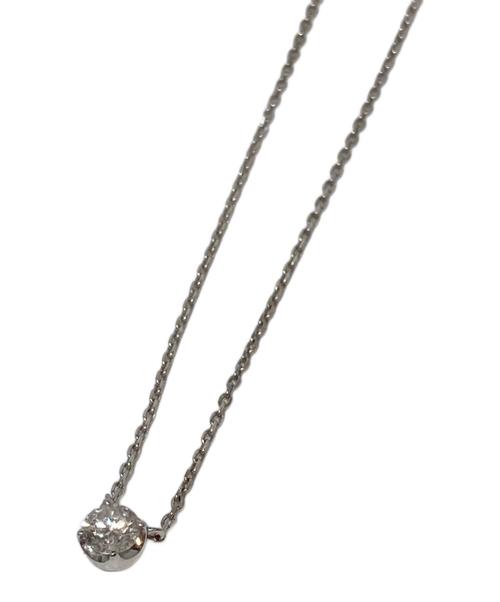 4℃（ヨンドシー）4℃ (ヨンドシー) K18ホワイトゴールド ネックレスの古着・服飾アイテム