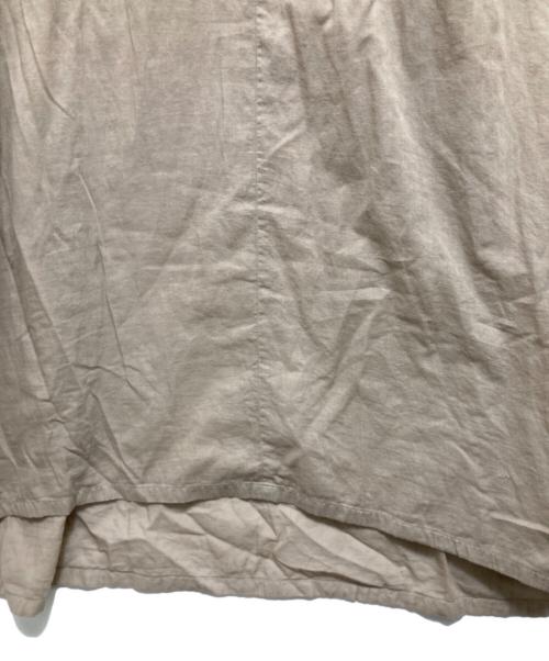 evam eva（エヴァムエヴァ）evam eva (エヴァムエヴァ) cotton voile OP ベージュ サイズ:-の古着・服飾アイテム