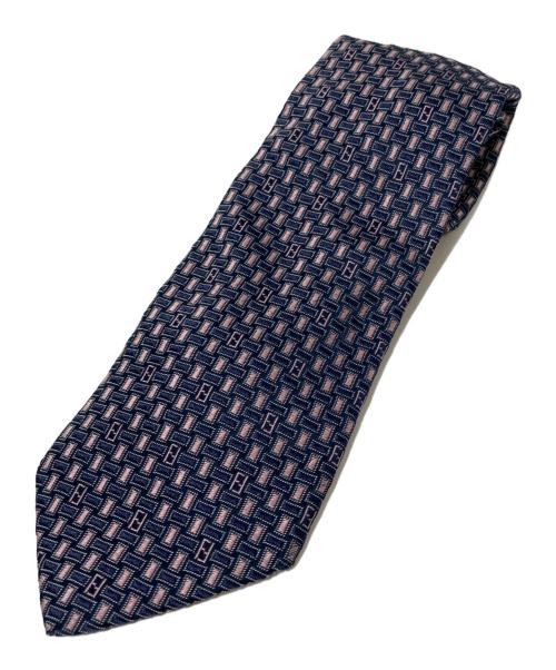 FENDI（フェンディ）FENDI (フェンディ) ズッカネクタイ ネイビー サイズ:記載なしの古着・服飾アイテム