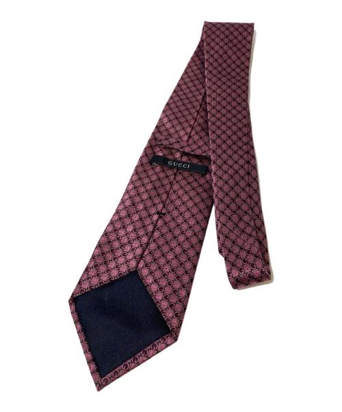 GUCCI（グッチ）GUCCI (グッチ) ネクタイ ピンク サイズ:記載なしの古着・服飾アイテム