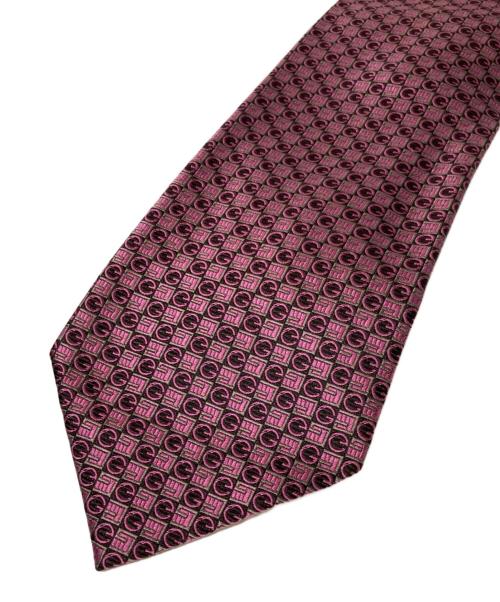 GUCCI（グッチ）GUCCI (グッチ) ネクタイ ピンク サイズ:記載なしの古着・服飾アイテム