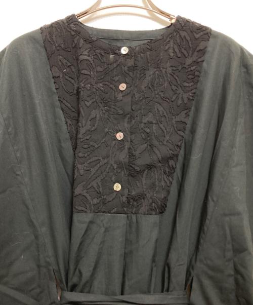 MIDIUMISOLID（ミディウミソリッド）MIDIUMISOLID (ミディウミソリッド) ワンピース ブラック サイズ:表記無しの古着・服飾アイテム