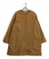 commencement（コメンスメント）の古着「ノーカラーコート」｜ベージュ