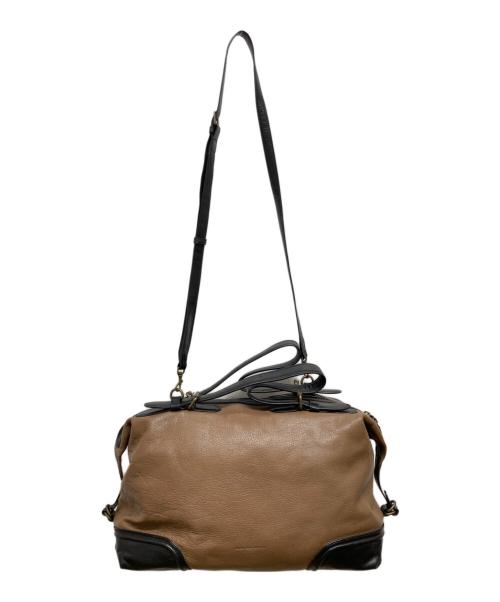 DRIES VAN NOTEN（ドリスヴァンノッテン）DRIES VAN NOTEN (ドリスヴァンノッテン) 2WAYバッグ ブラウンの古着・服飾アイテム