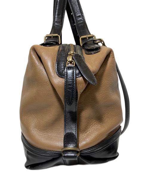 DRIES VAN NOTEN（ドリスヴァンノッテン）DRIES VAN NOTEN (ドリスヴァンノッテン) 2WAYバッグ ブラウンの古着・服飾アイテム