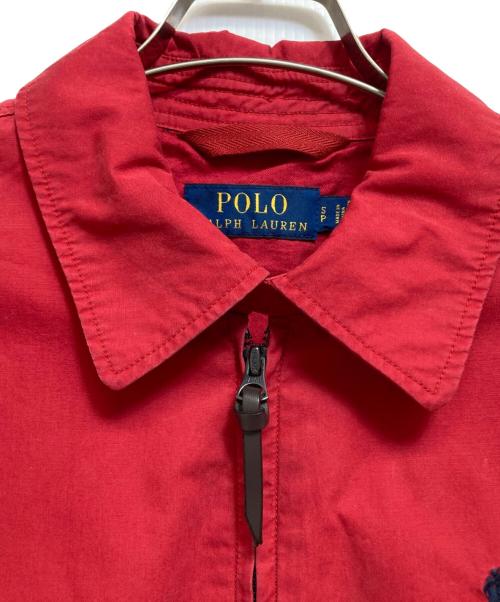 POLO RALPH LAUREN（ポロ・ラルフローレン）POLO RALPH LAUREN (ポロ・ラルフローレン) スイングトップ レッド サイズ:SPの古着・服飾アイテム