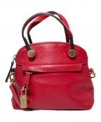 FURLAフルラ）の古着「パイパー ショルダーバッグ」｜レッド